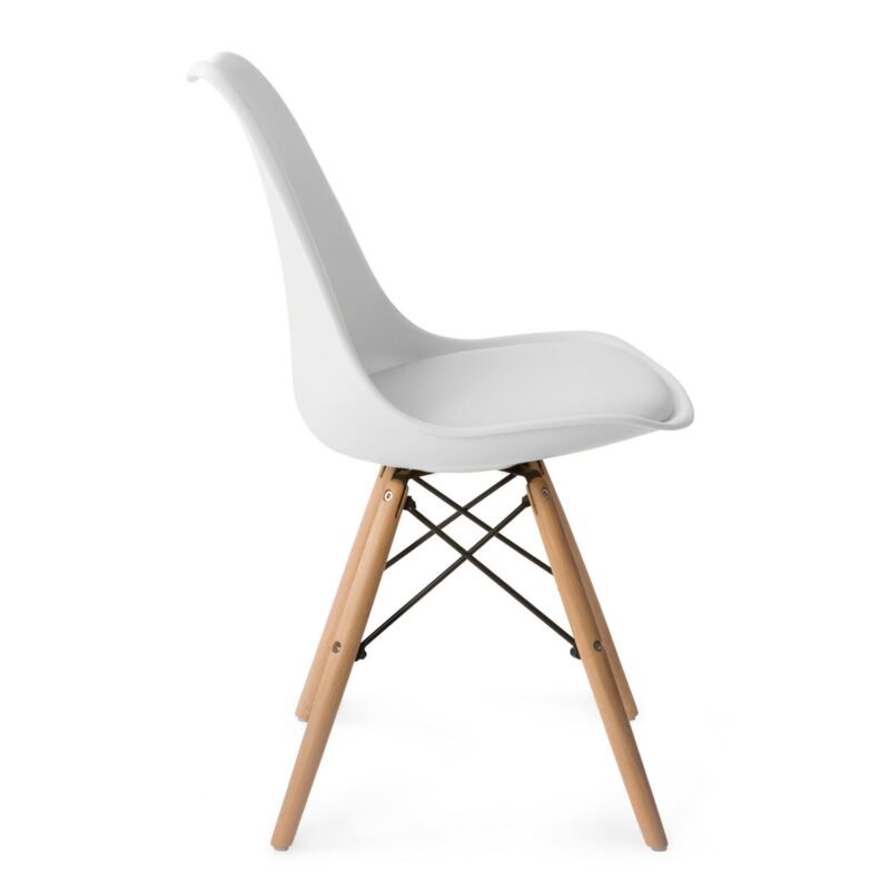 Mesa Eames 100cm +  4 Sillas eames Soft - Imagen 3