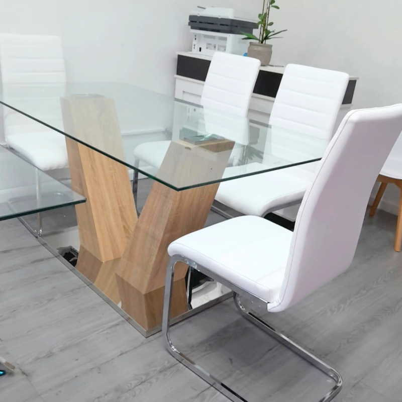 Mesa  160x90 + 4  sillas