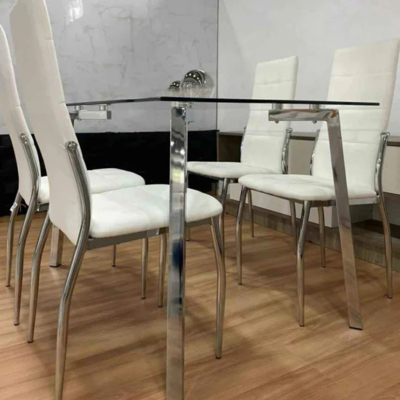 Mesa mumbai  140x80 + 4 sillas