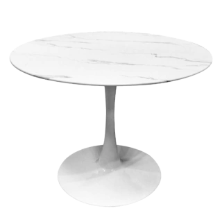 Mesa tulip marble 120cm