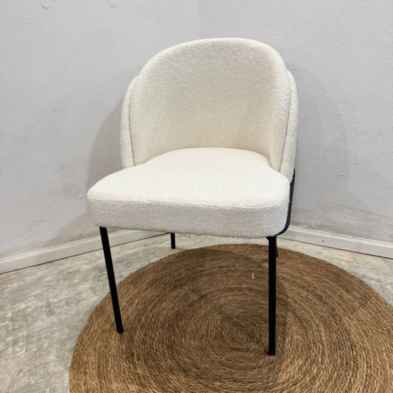 Sillon boucle white off - Imagen 4
