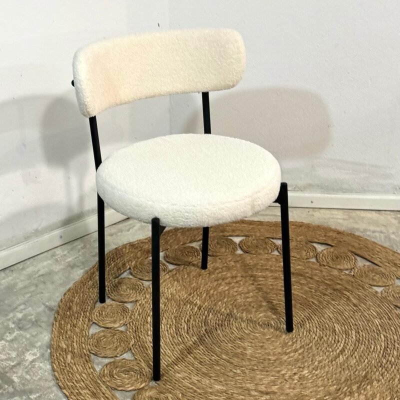 Pack de 4 sillas natural boucle - Imagen 9