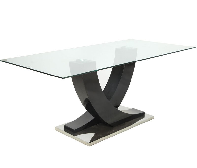 Mesa Zafiro 200x90 negra