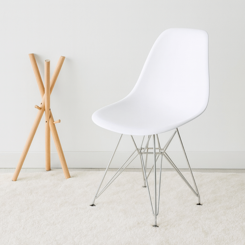 Silla eames eiffel blanca
