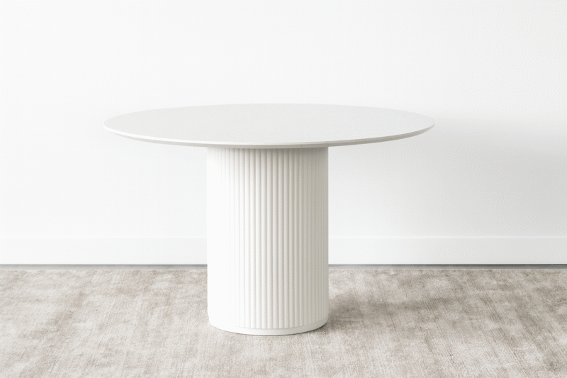 Mesa nova 120cm simil marmol terrazo - Imagen 2