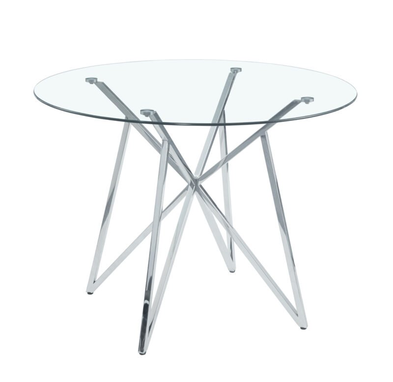 Mesa natura 100cm cromo