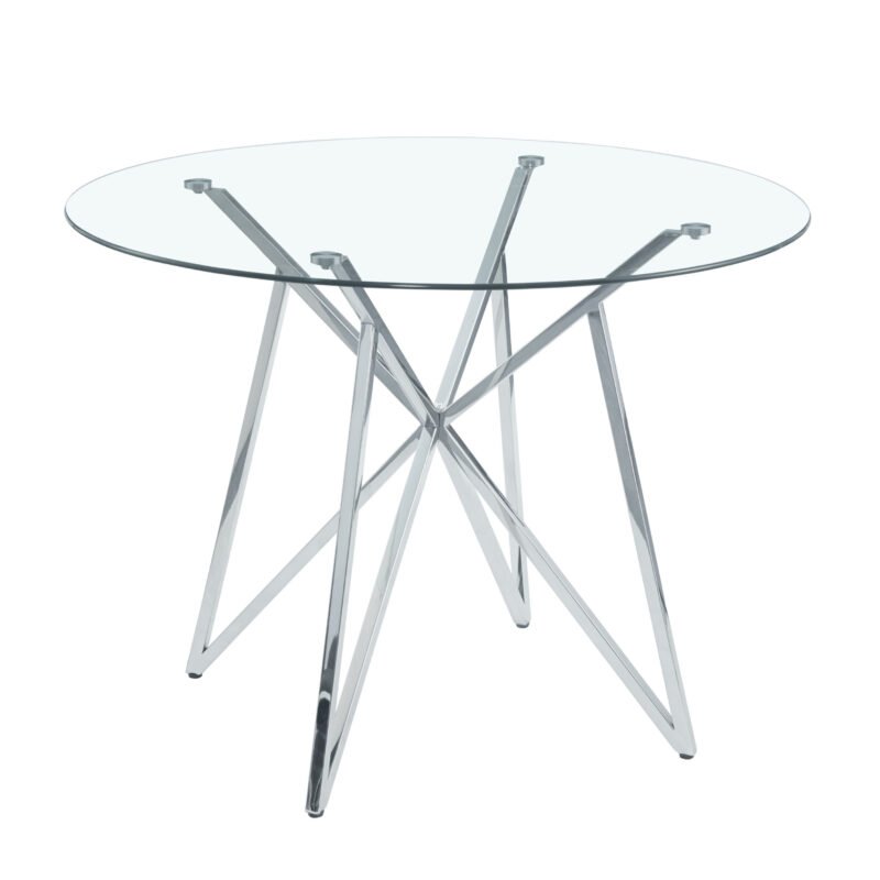 Mesa natura 100cm cromo