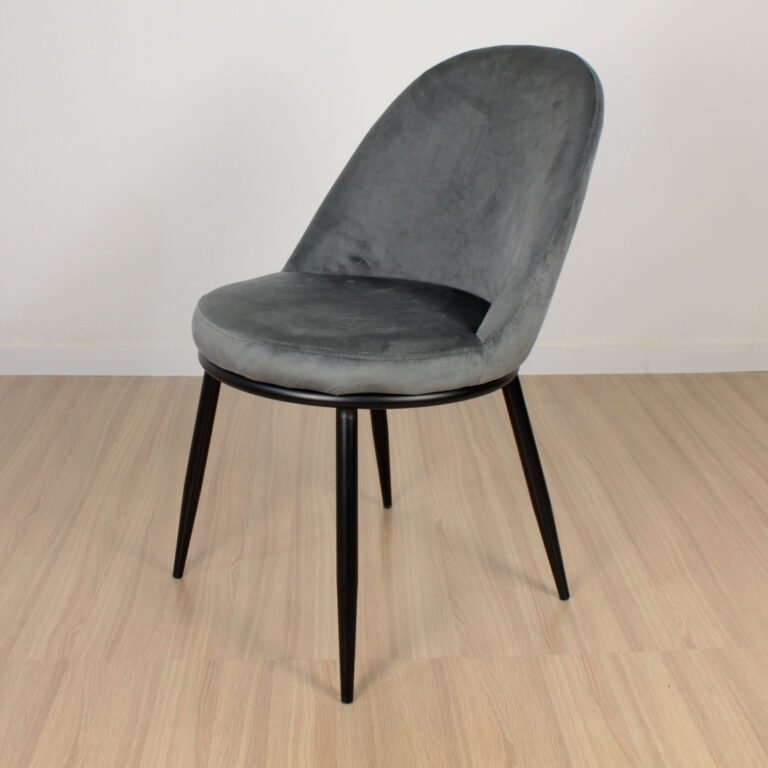 Silla Terra pana gris