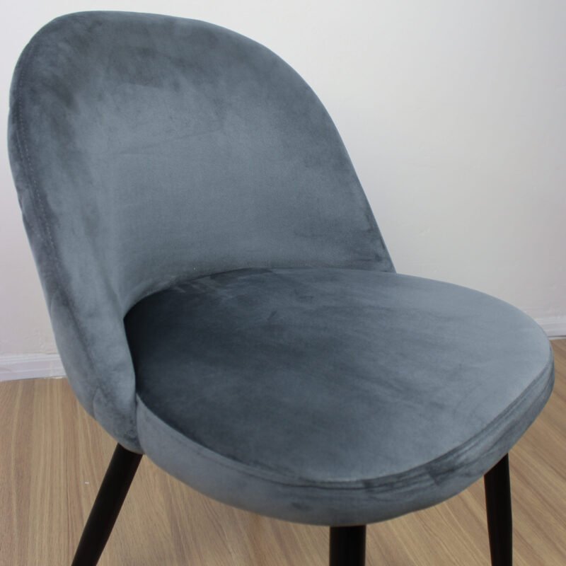 Silla thea gris  patas negras - Imagen 2
