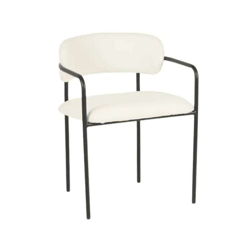 Silla marbella boucle natural - Imagen 8