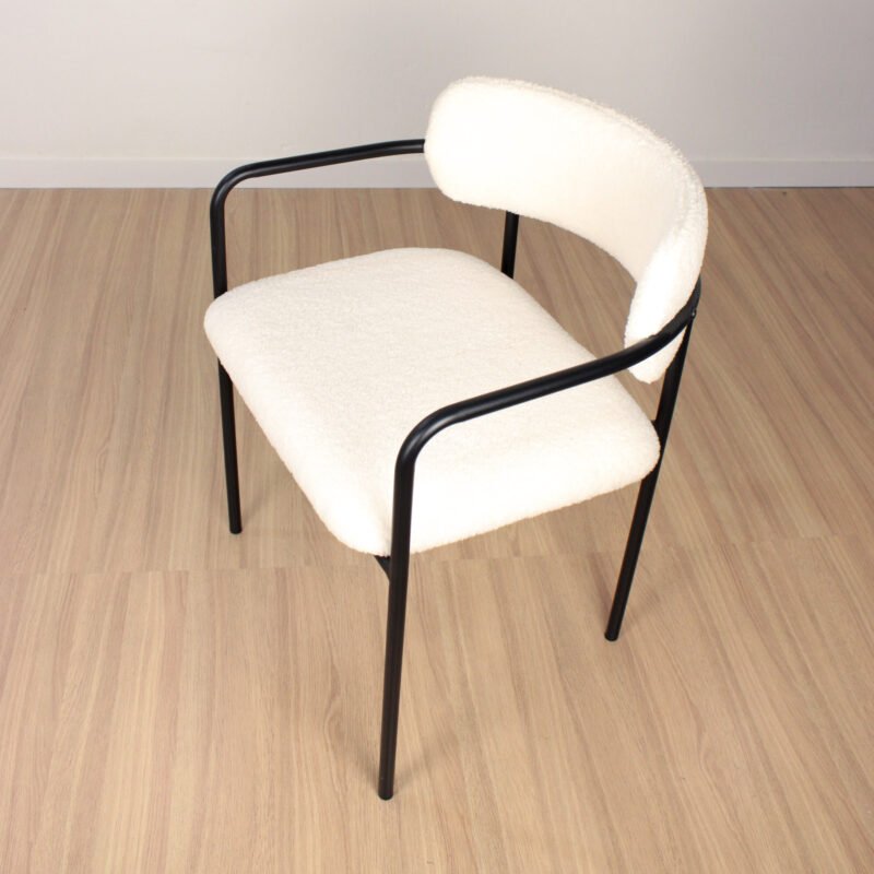 Silla marbella boucle natural - Imagen 6