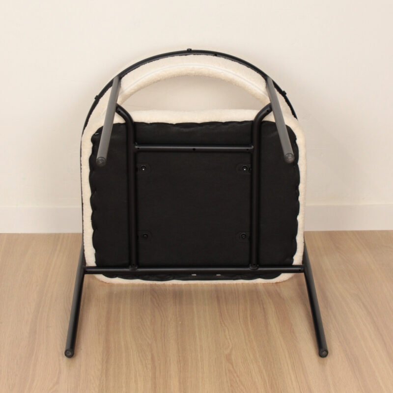 Silla marbella boucle natural - Imagen 7