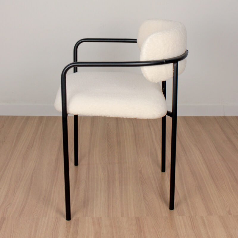Silla marbella boucle natural - Imagen 4