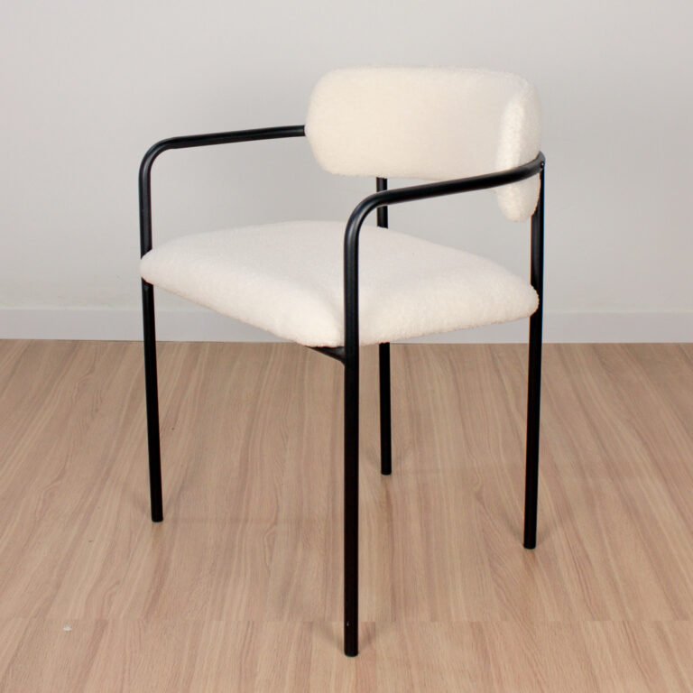 Silla marbella boucle natural