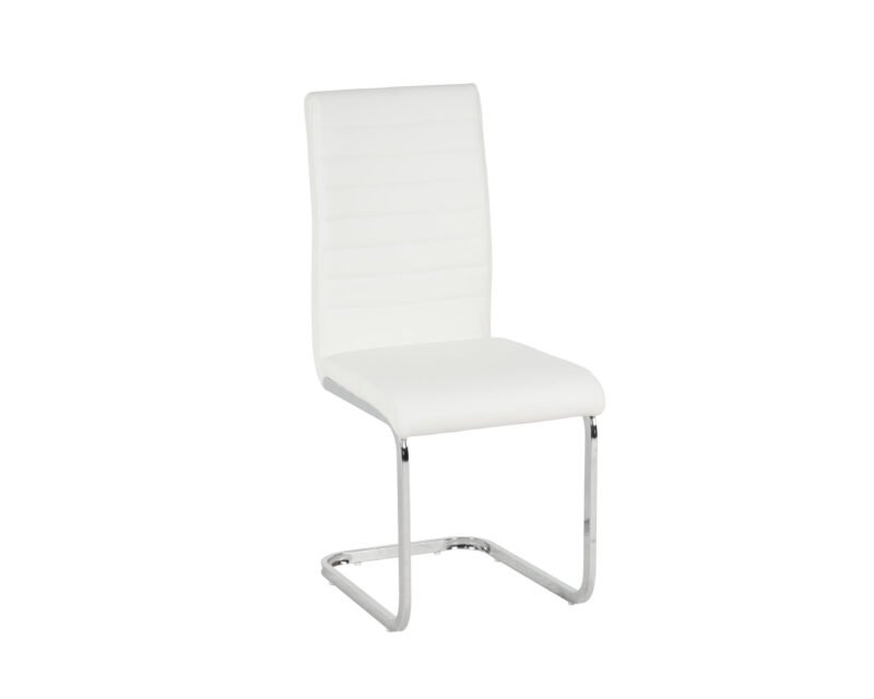 Silla Toronto blanca - cuerina - Imagen 2