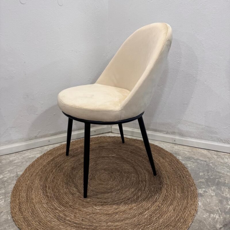 Silla Terra pana beige - Imagen 2