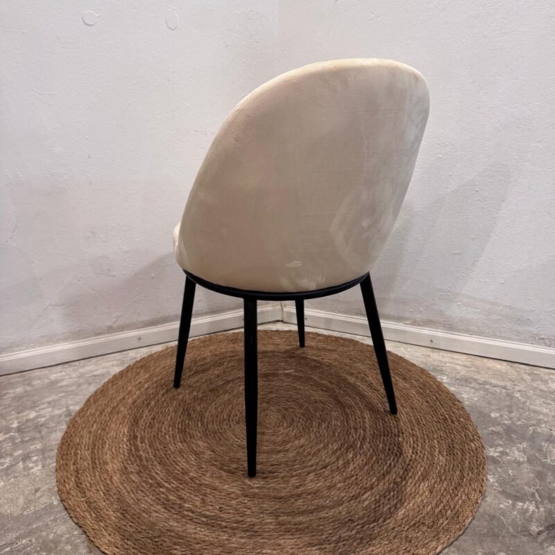 Silla Terra pana beige - Imagen 3