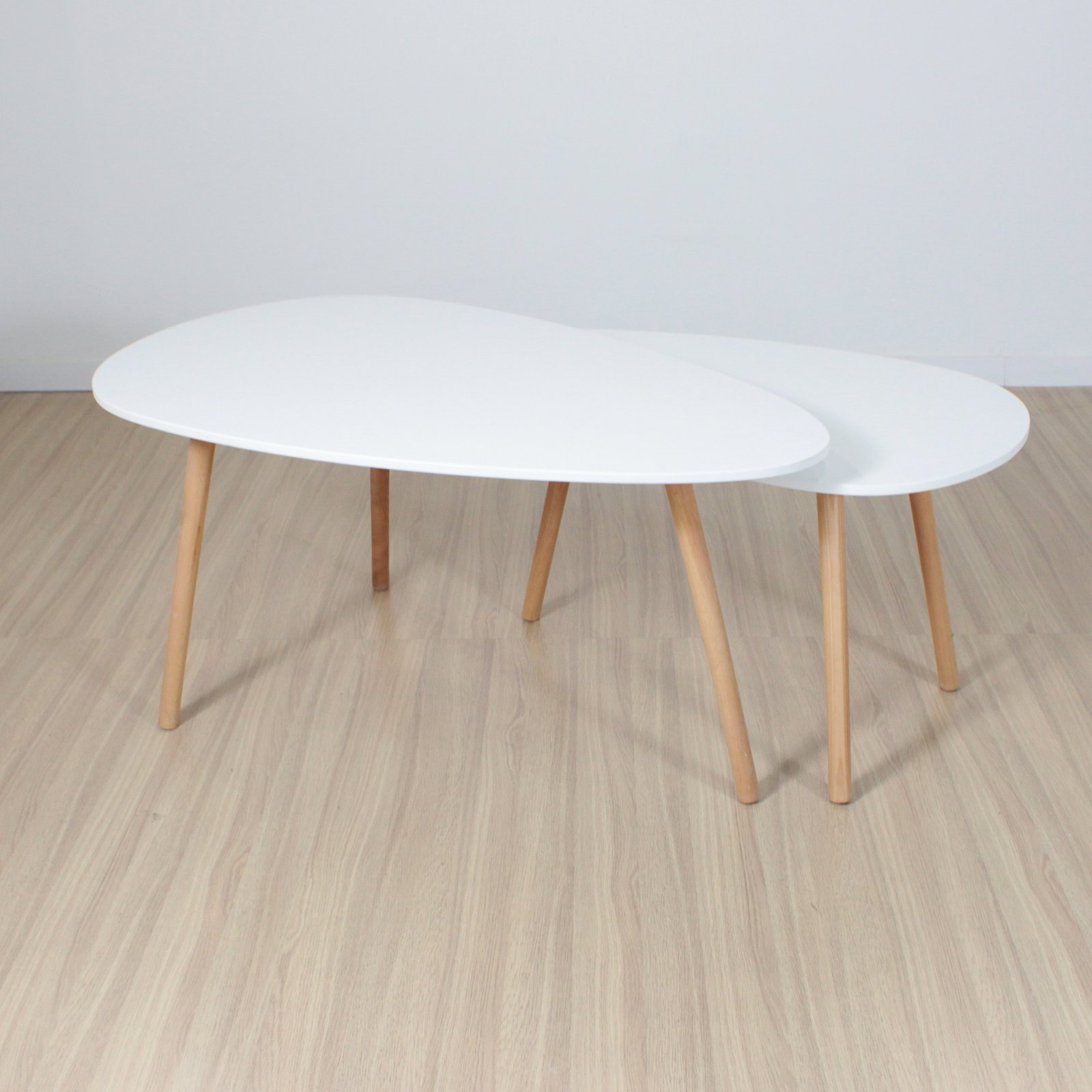 Mesa ratona cubik blanco