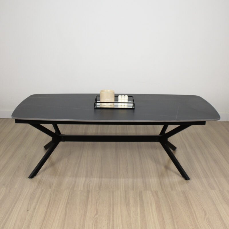 Mesa ratona luna  baja ratona neolith 120 cm negro