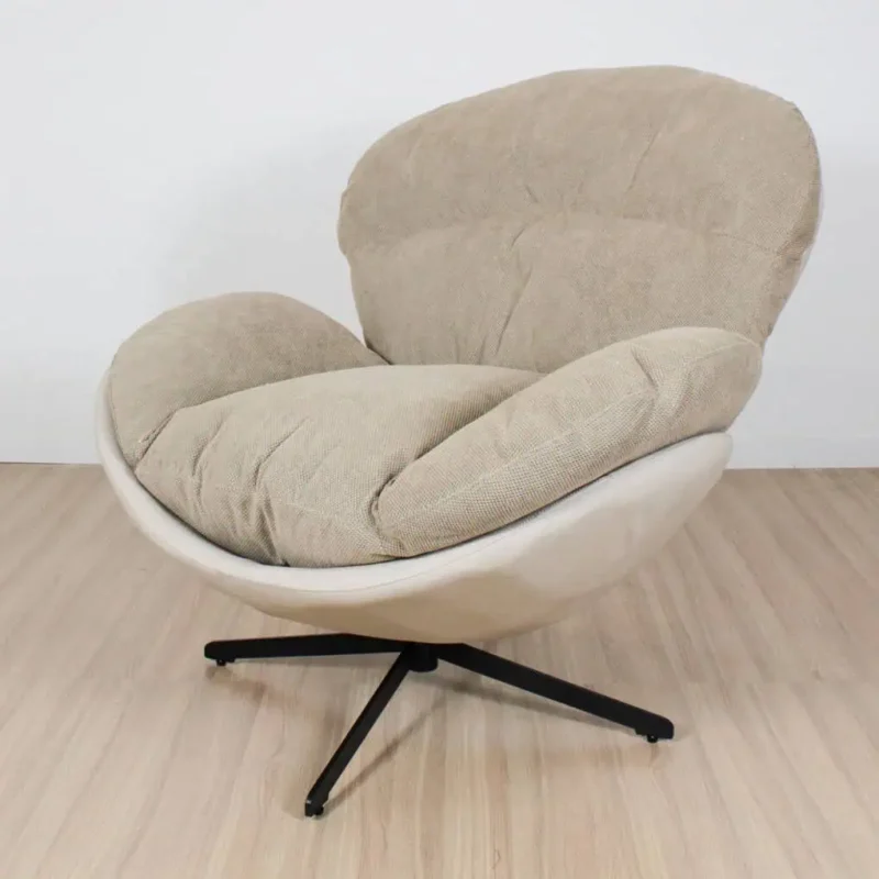 Sillon Eglis giratorio Beige