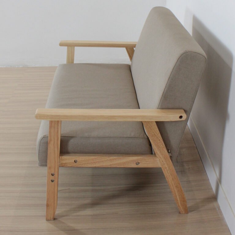 SOFA DE 3 CUERPOS ESCANDINAVO BEIGE - Imagen 4