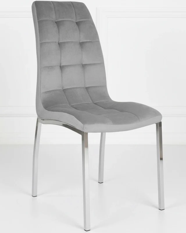 Silla Concept  gris pana   6unid