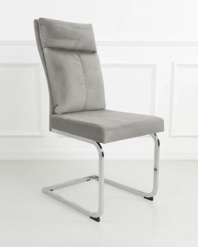 Silla amal gris pana 6unid