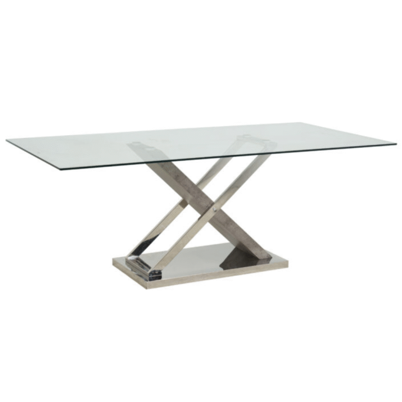 Mesa Delux grey 200x100 importada