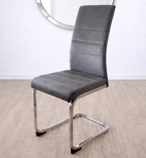 Silla Velta Gris pana  - 4 unid